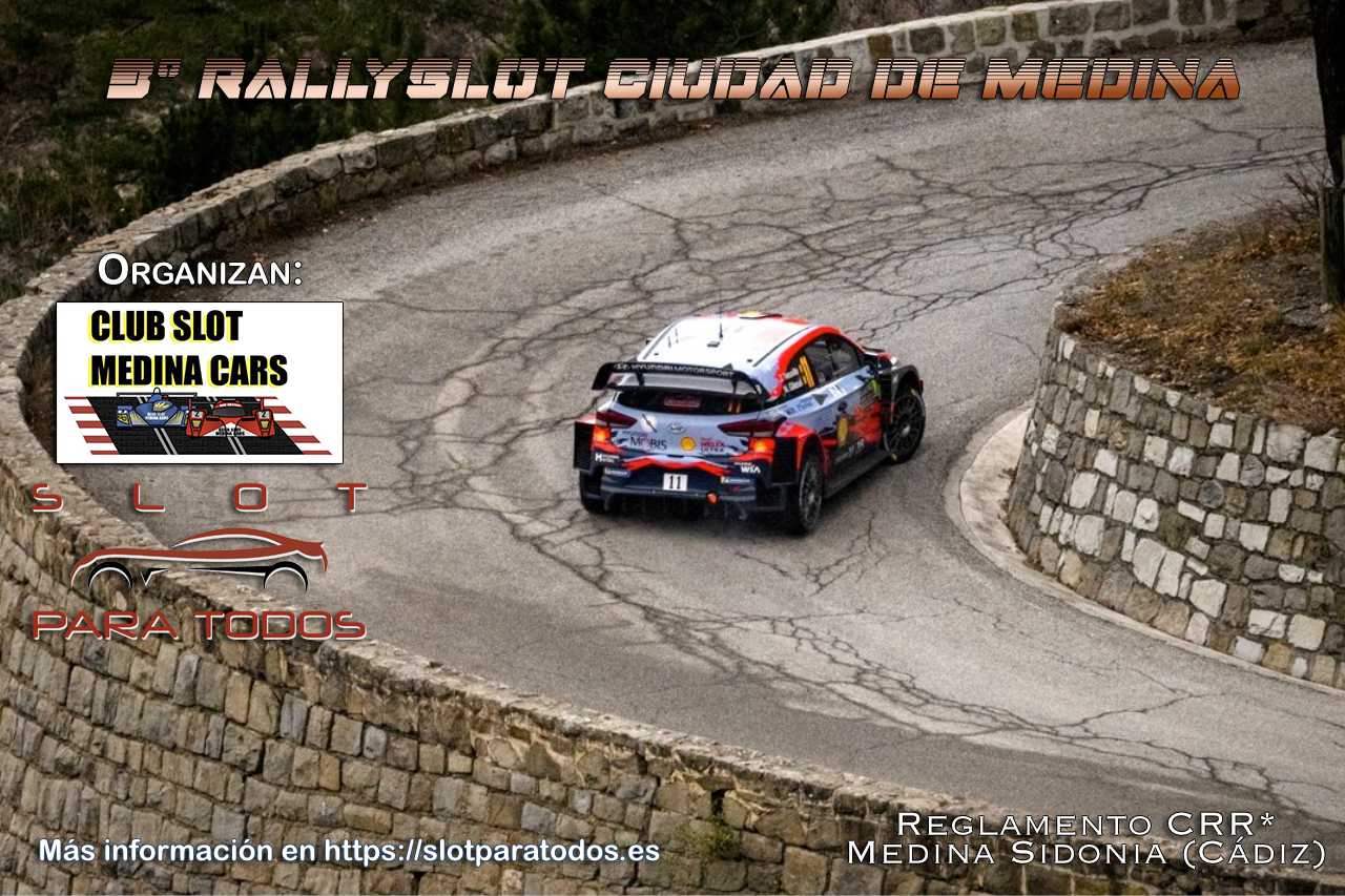 3º RallySlot Ciudad de Medina